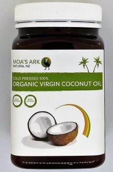 Coconut Oil Virgin Organic Cold Pressed NZ Filtered for Baking & Body Care 400ml