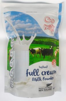 Milk Powder Full Cream 1 kg Resealable Pouch NZ Export Quality