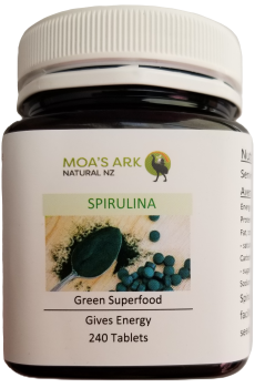 Spirulina Super Food - 240 Tablets