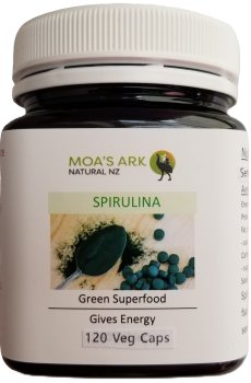 Spirulina Green Food Energy – 120 Veg Caps