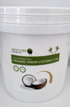 Coconut Oil Virgin Organic Cold Pressed NZ Filtered for Baking & Body Care 1 Ltr